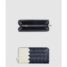 보테가베네타 인트레치아토 지퍼-어라운드 지갑 749427