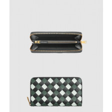 보테가베네타 소가죽 위빙 지퍼 지갑 742332