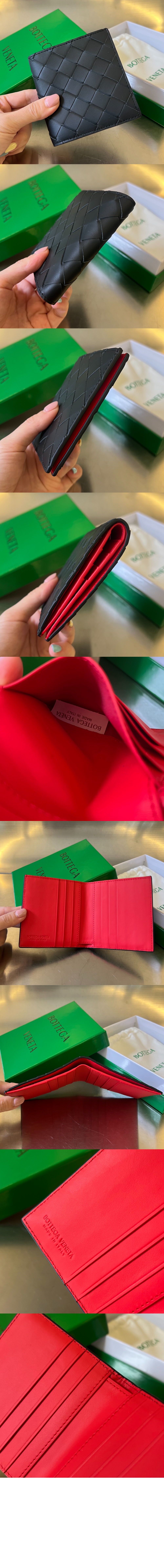 보테가베네타 인트레치아토 슬림 폴더형 지갑 749400