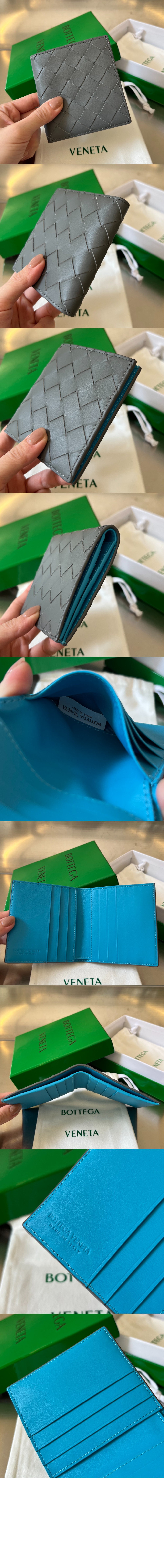 보테가베네타 인트레치아토 슬림 폴더형 지갑 749400