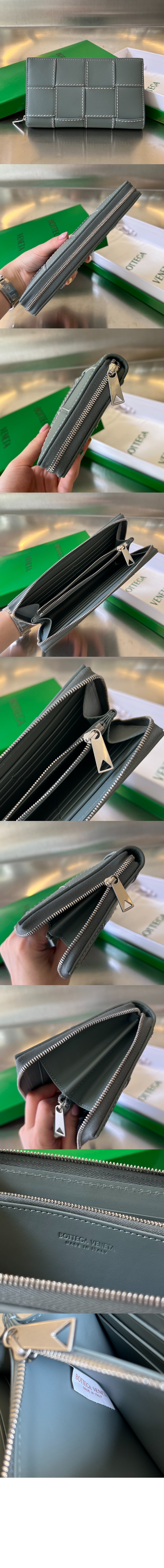 보테가베네타 인트레치아토 지퍼월렛 748054