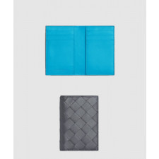 보테가베네타 인트레치아토 플랩 카드 케이스 592619