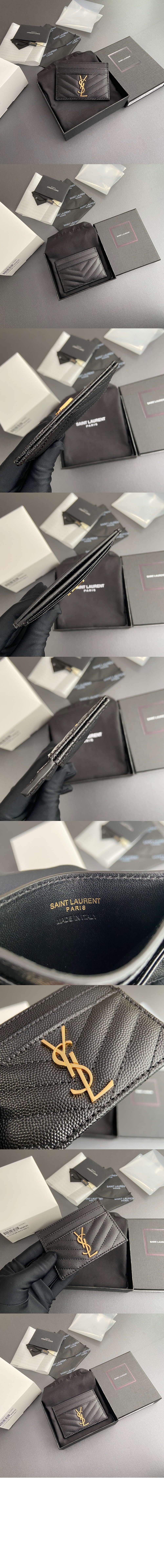 생로랑 모노그램 카드지갑 423291