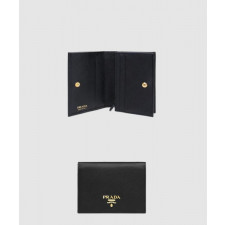 프라다 사피아노 트라이앵글 로고 반지갑 1MV021