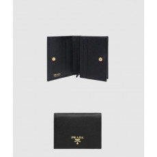프라다 사피아노 트라이앵글 로고 반지갑 1MV021