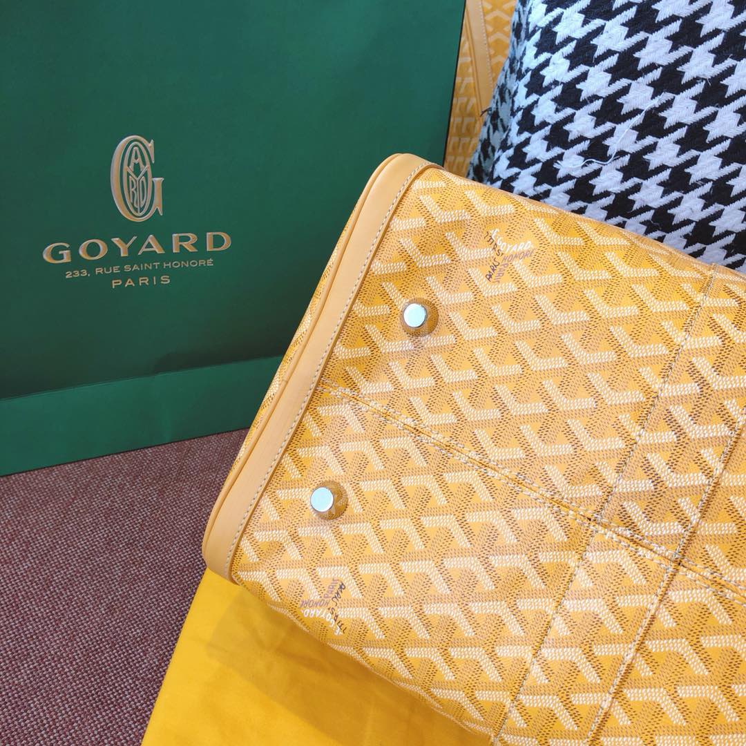 고야드 보스턴백 옐로우