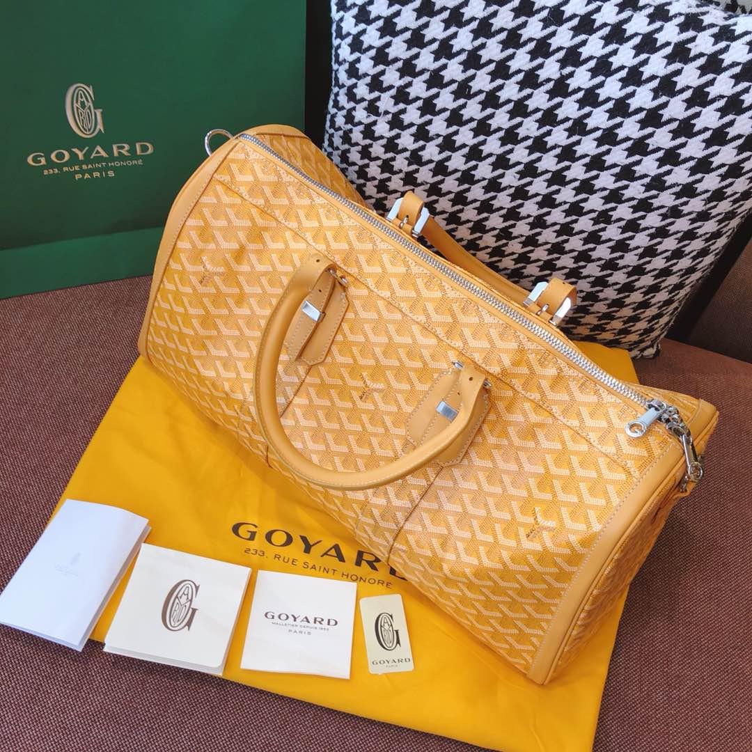 고야드 보스턴백 옐로우