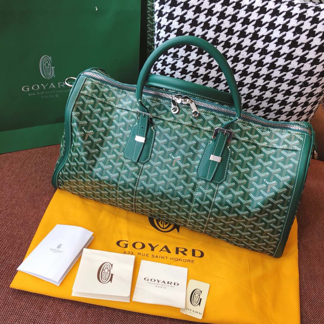 고야드 보스턴백 그린