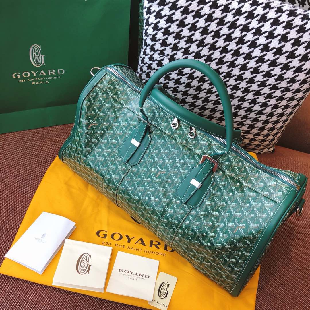 고야드 보스턴백 그린