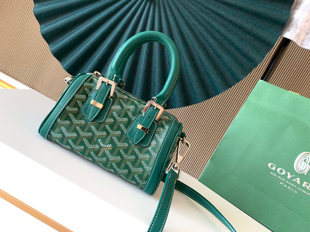 고야드 미니 보스턴 백 그린