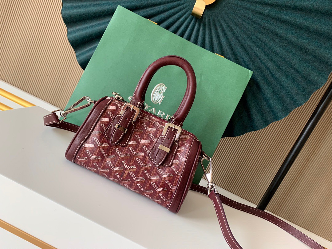 고야드 미니 보스턴 백 레드