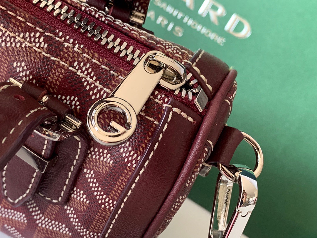 고야드 미니 보스턴 백 레드