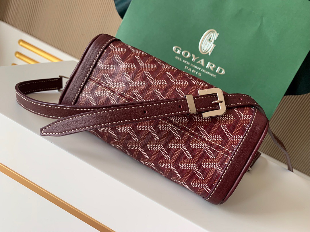 고야드 미니 보스턴 백 레드