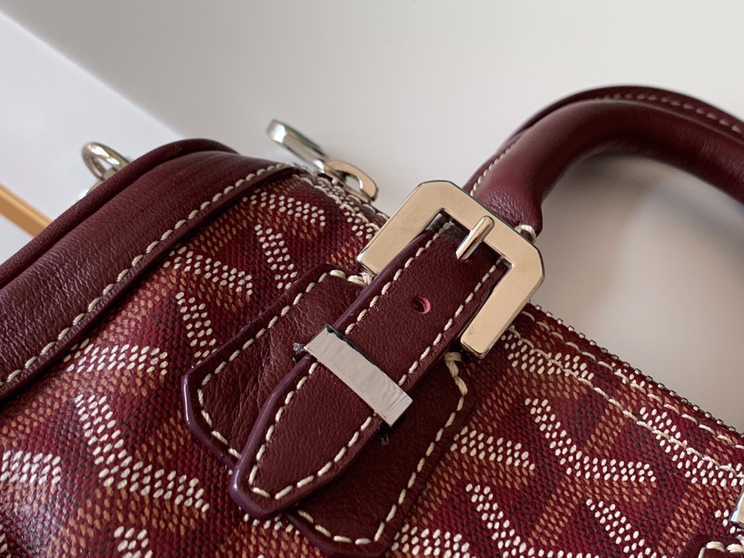 고야드 미니 보스턴 백 레드