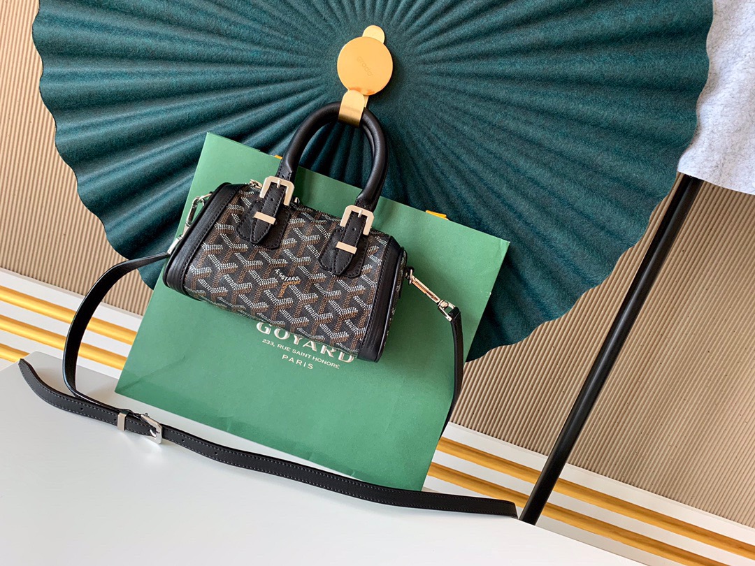 고야드 미니 보스턴 백 블랙