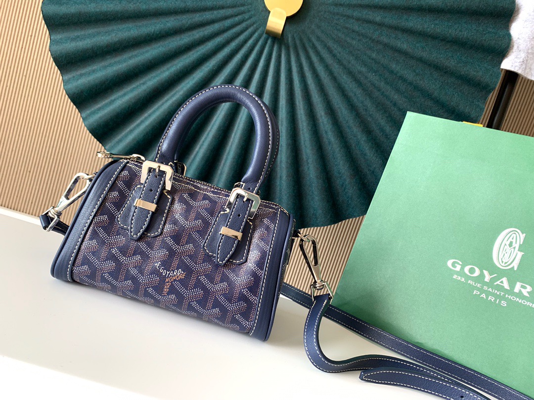 고야드 미니 보스턴 백 마린 블루