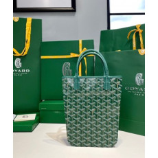 고야드 포아티에 토트백 그린