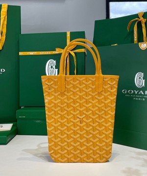 고야드 포아티에 토트백 옐로우