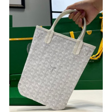 고야드 포아티에 토트백 화이트