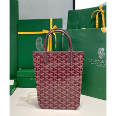 고야드 포아티에 토트백 버건디