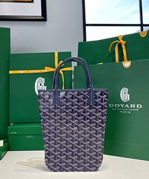 고야드 포아티에 토트백 마린 블루