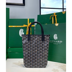 고야드 포아티에 토트백 블랙