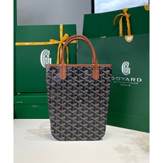 고야드 포아티에 토트백 블랙 탄