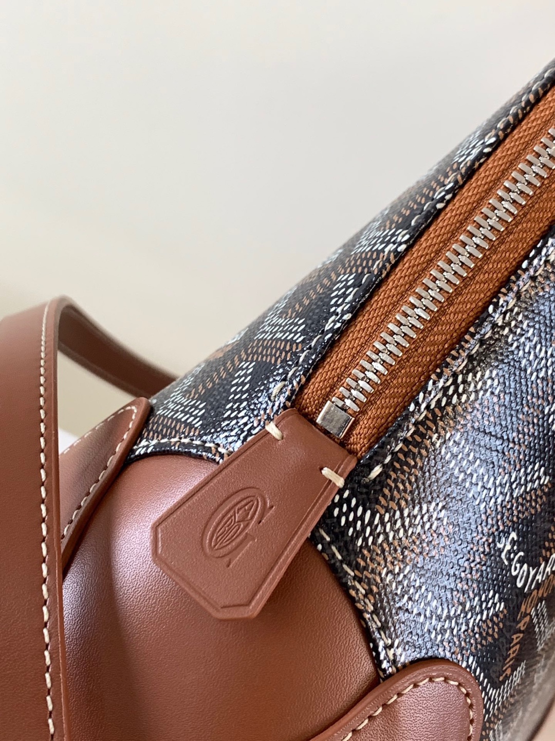 고야드 방돔백 블랙 탄