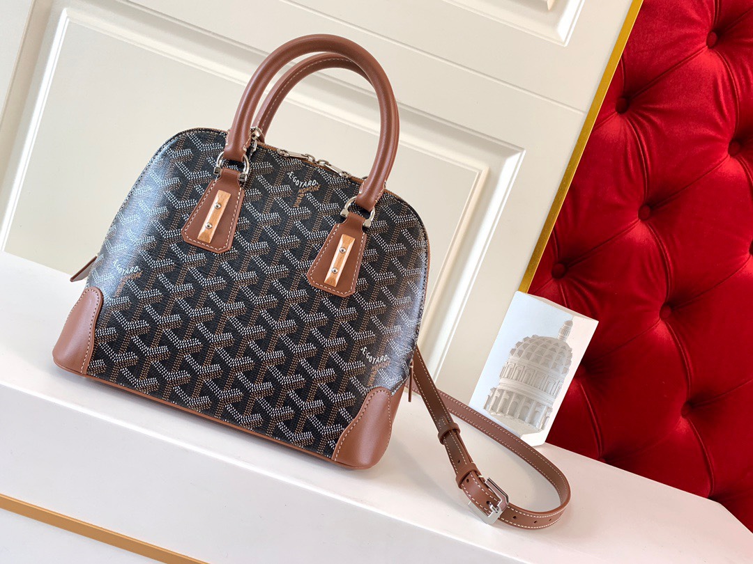 고야드 방돔백 블랙 탄