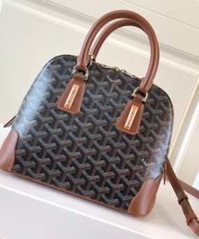 고야드 방돔백 블랙 탄