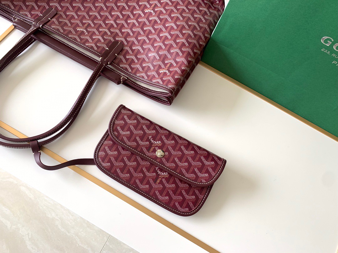 고야드 이자벨백 버건디