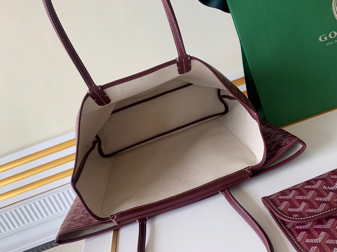 고야드 이자벨백 버건디