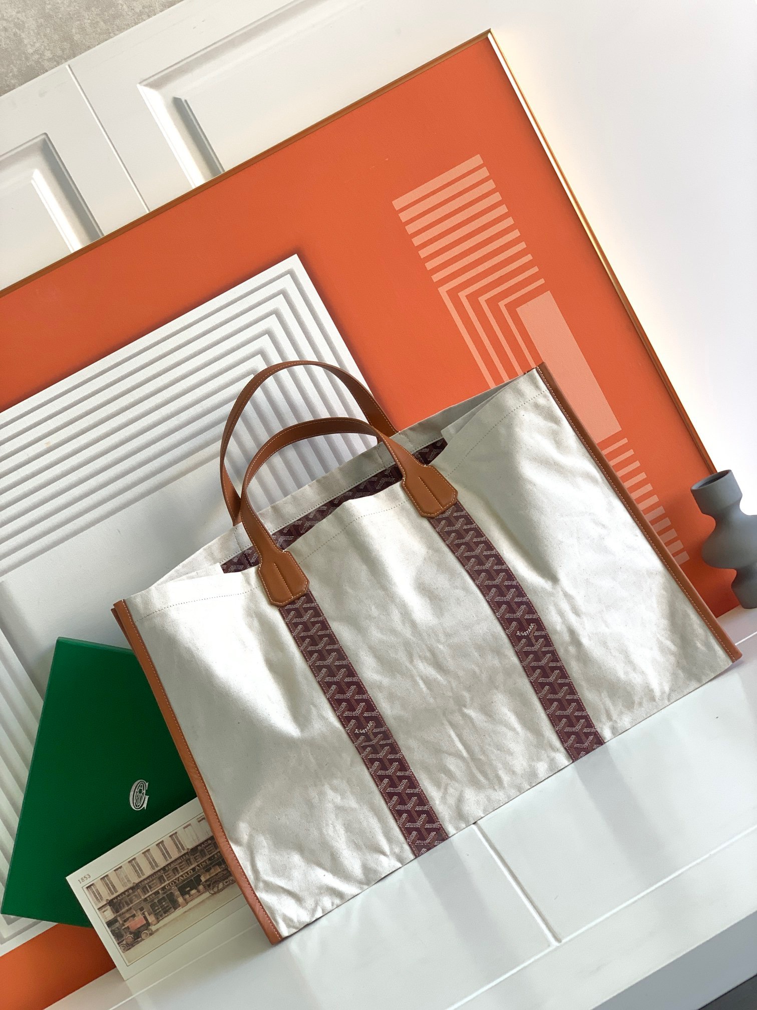 고야드 메디테라니안 리버시블백 버건디