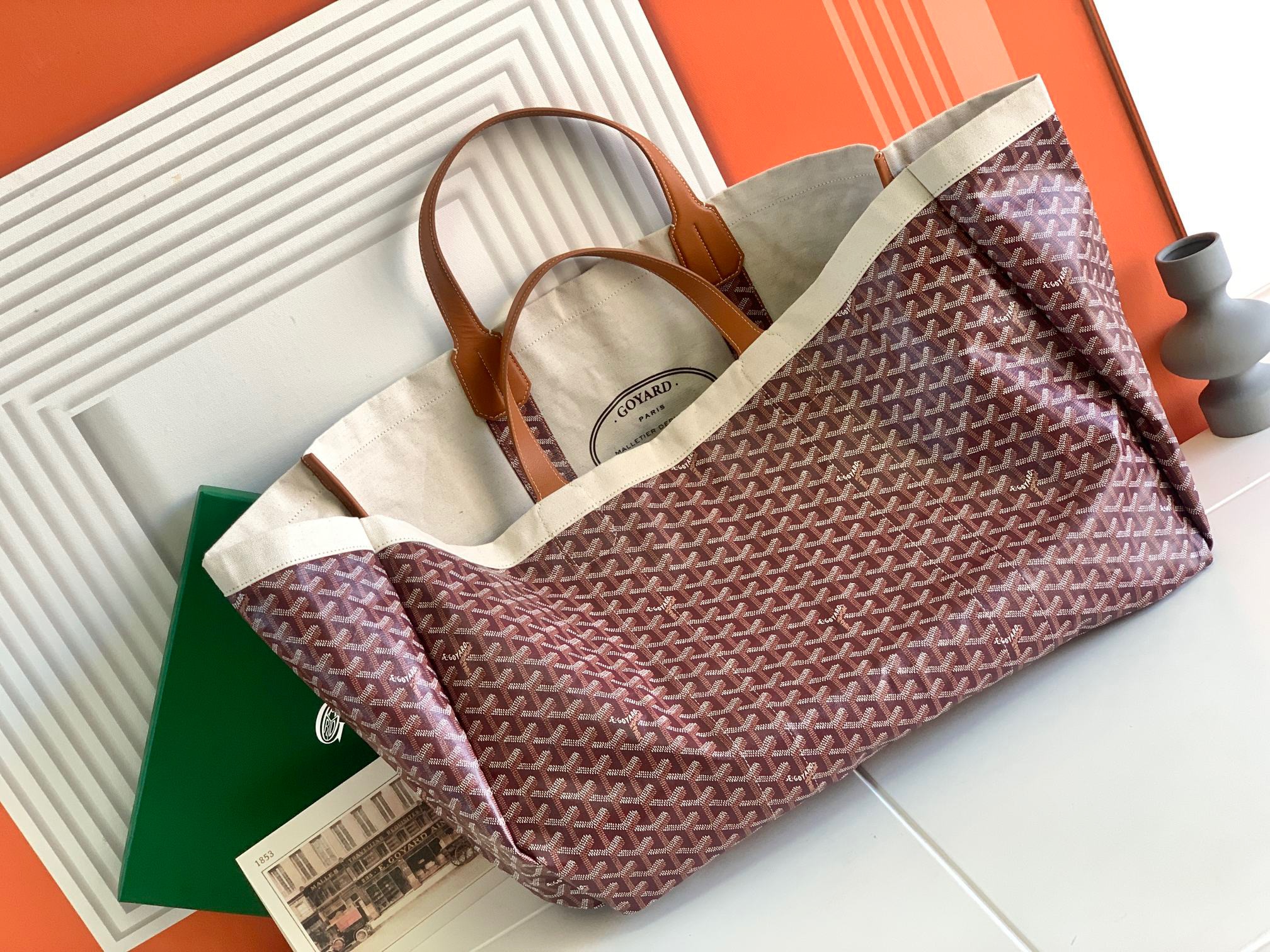 고야드 메디테라니안 리버시블백 버건디