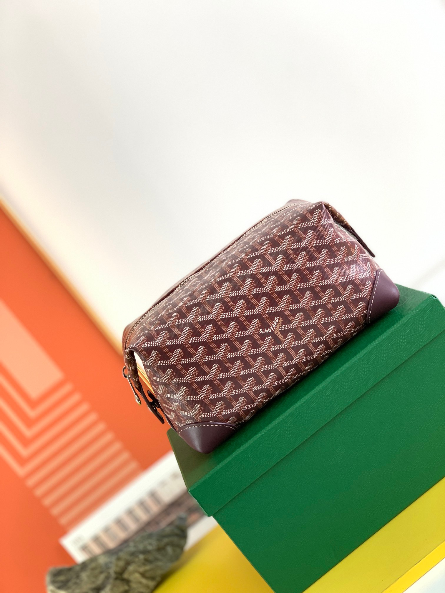 고야드 보잉 25 백 버건디