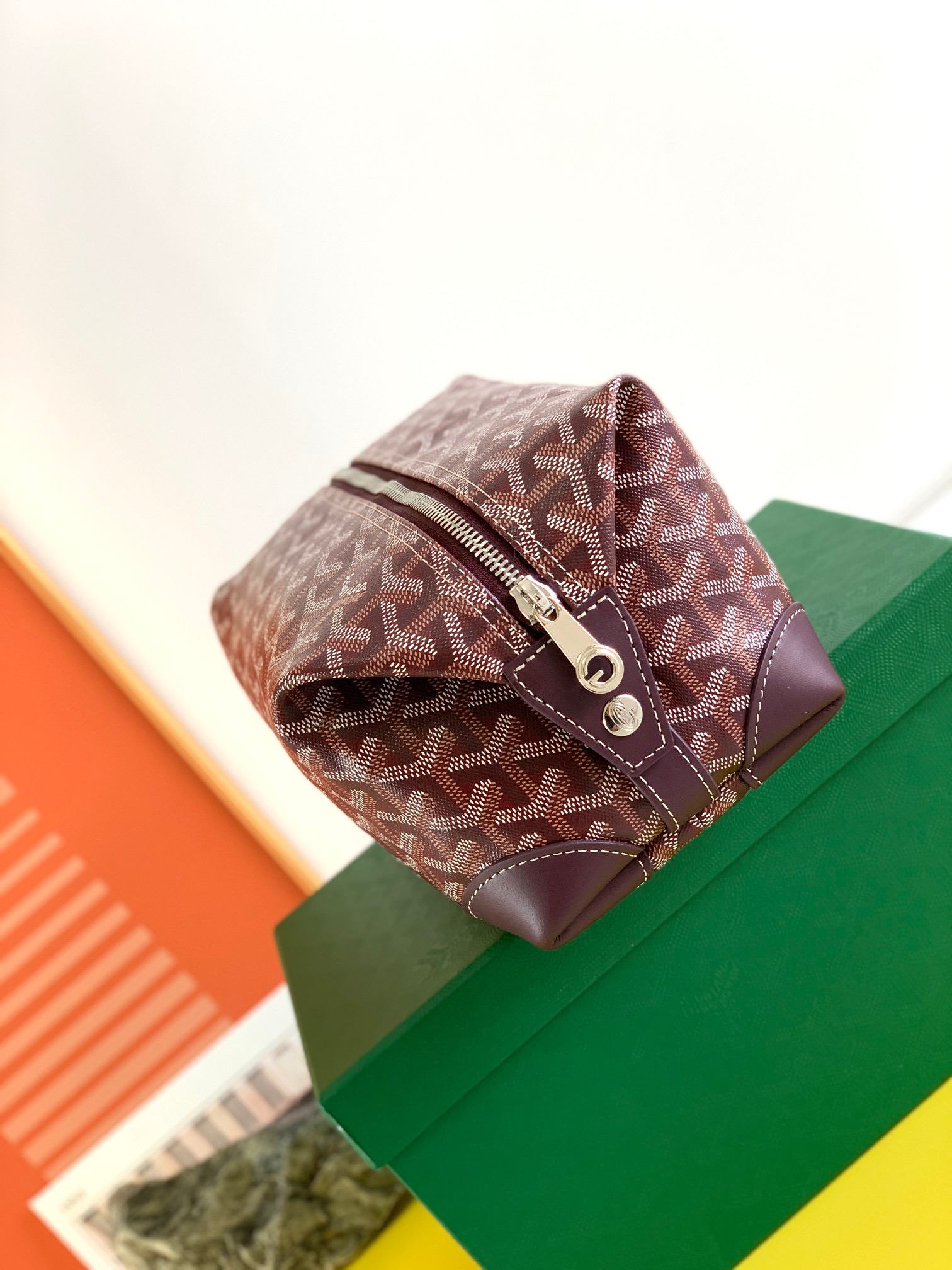 고야드 보잉 25 백 버건디