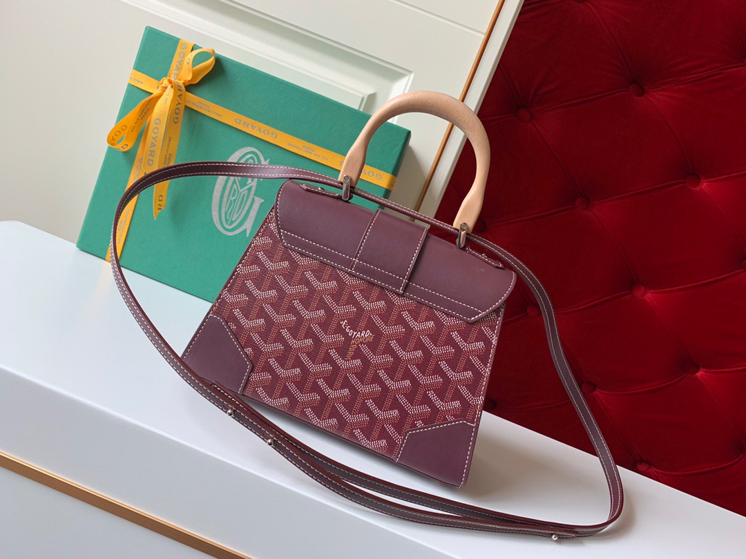 고야드 사이공 미니백 버건디