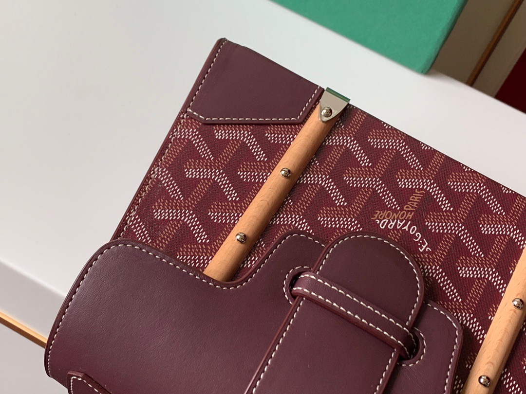 고야드 사이공 미니백 버건디