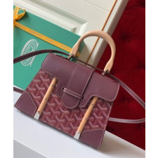 고야드 사이공 미니백 버건디