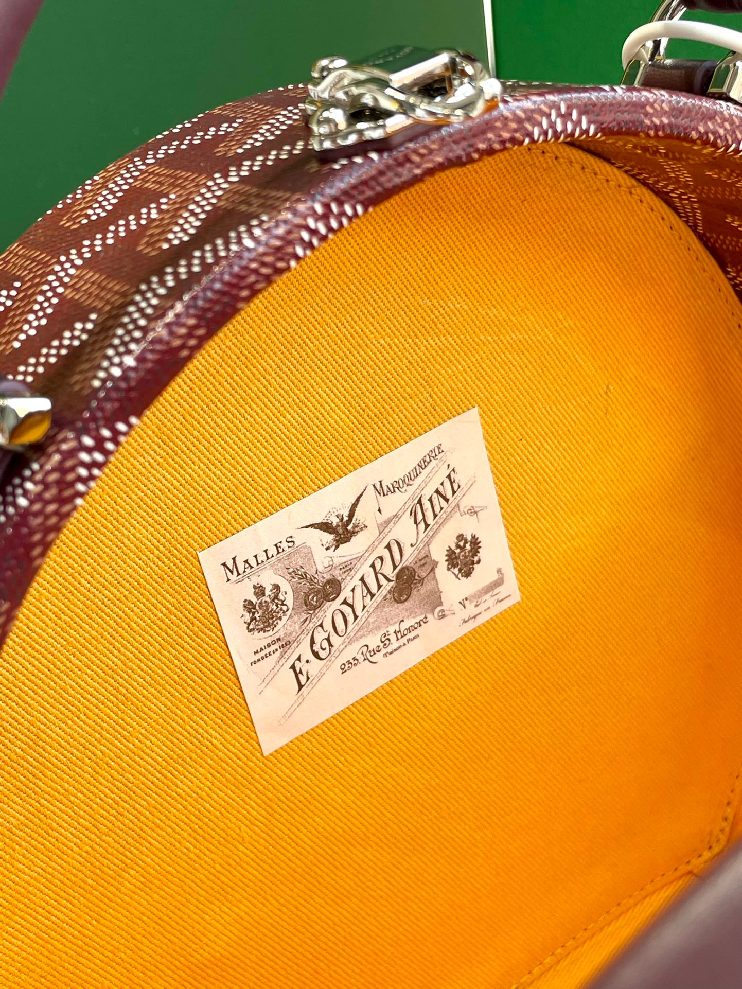 고야드 알토 후드백 버건디