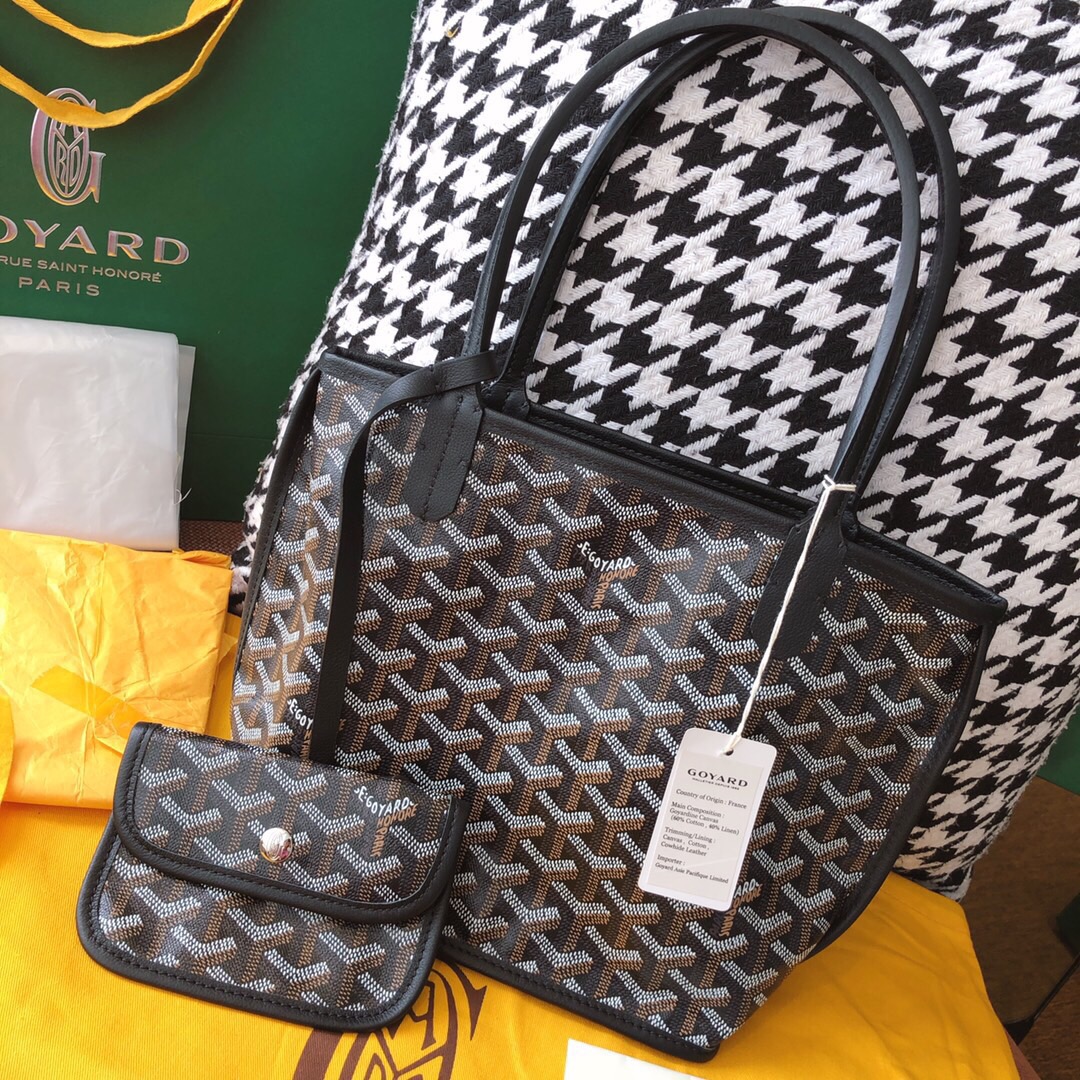 고야드 미니 앙주백 리버서블 블랙