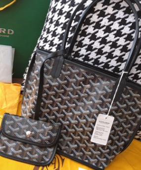 고야드 미니 앙주백 리버서블 블랙