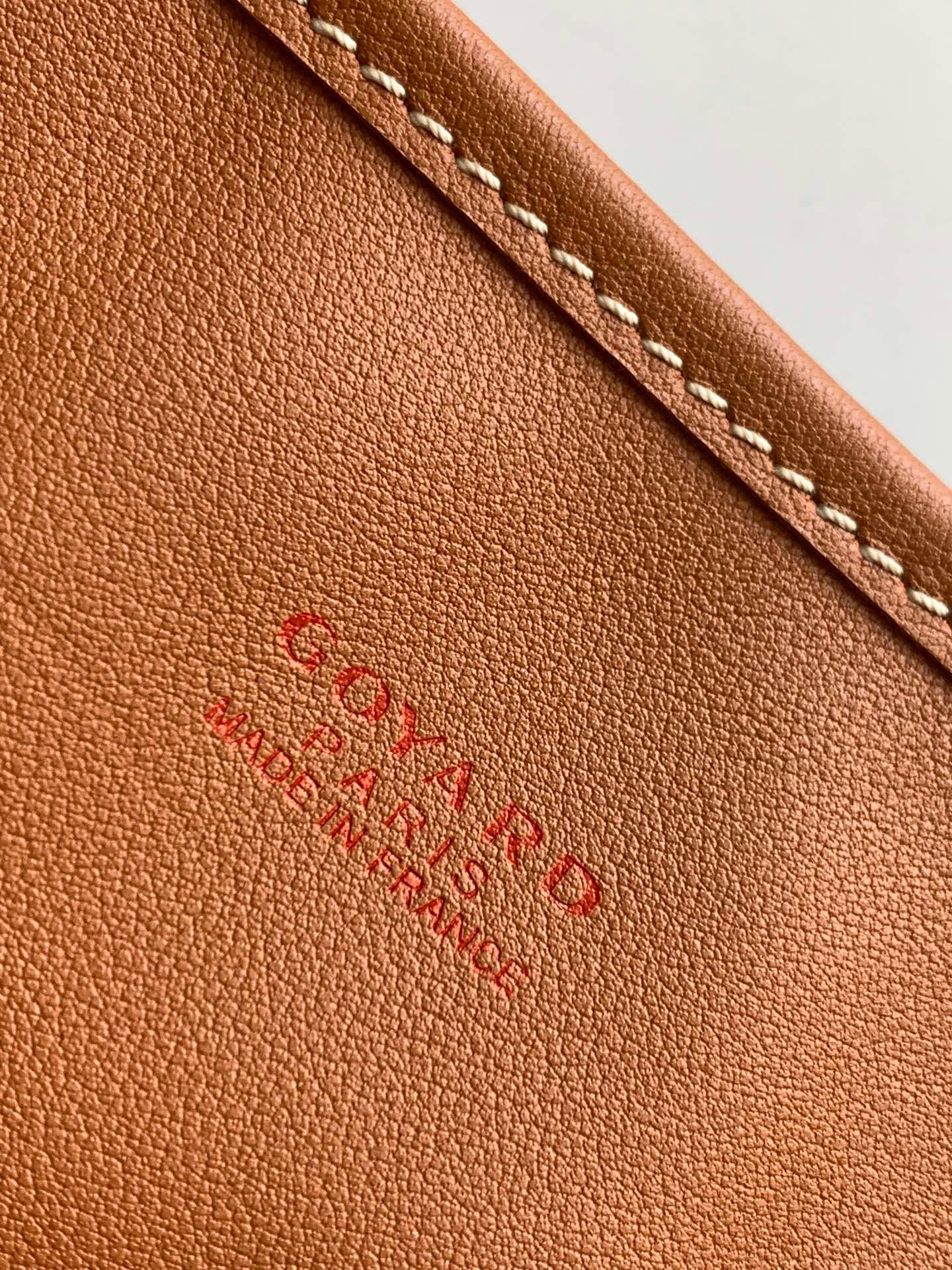 고야드 페인팅 앙주 미니백 블랙 탄