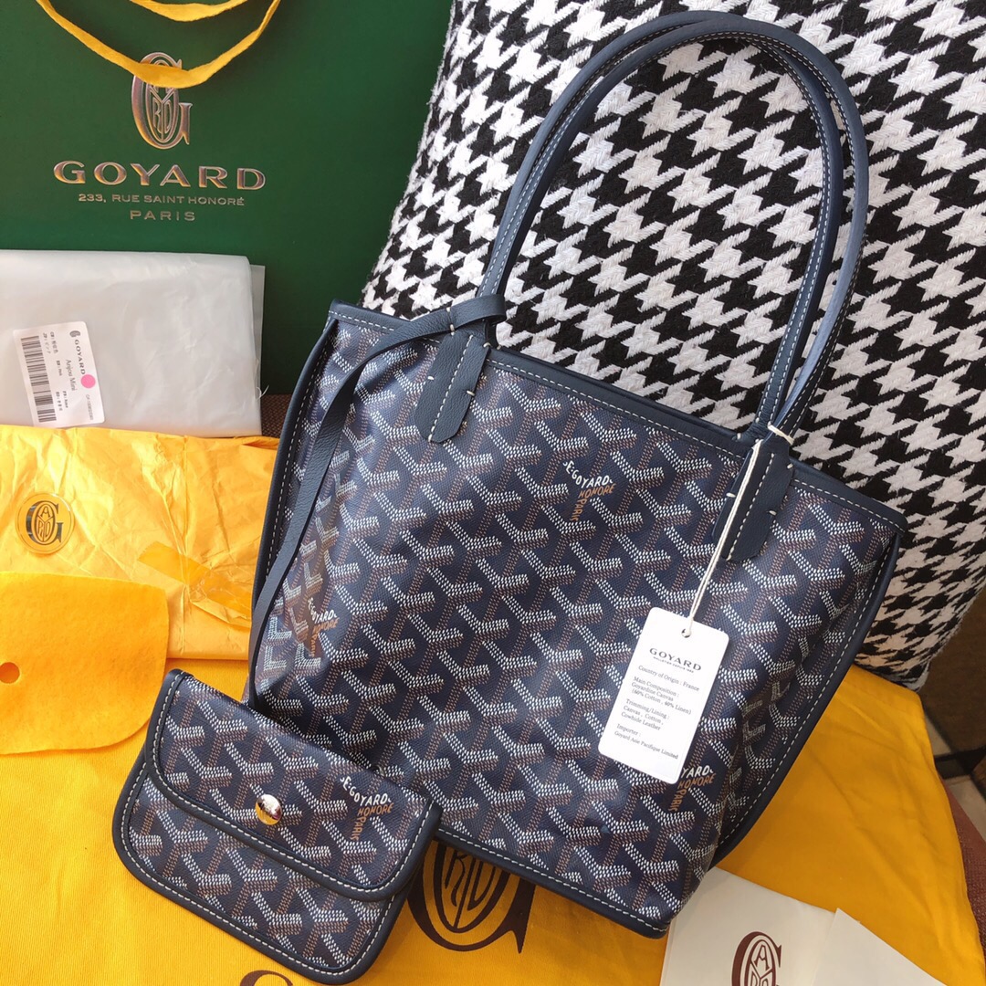 고야드 미니 앙주백 리버서블 마린 블루