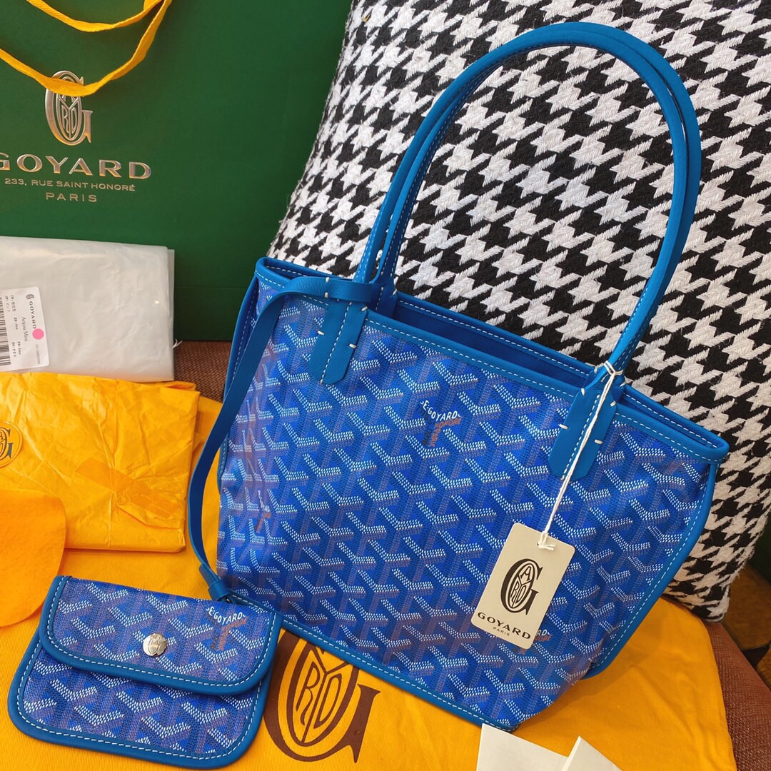 고야드 미니 앙주백 리버서블 스카이 블루