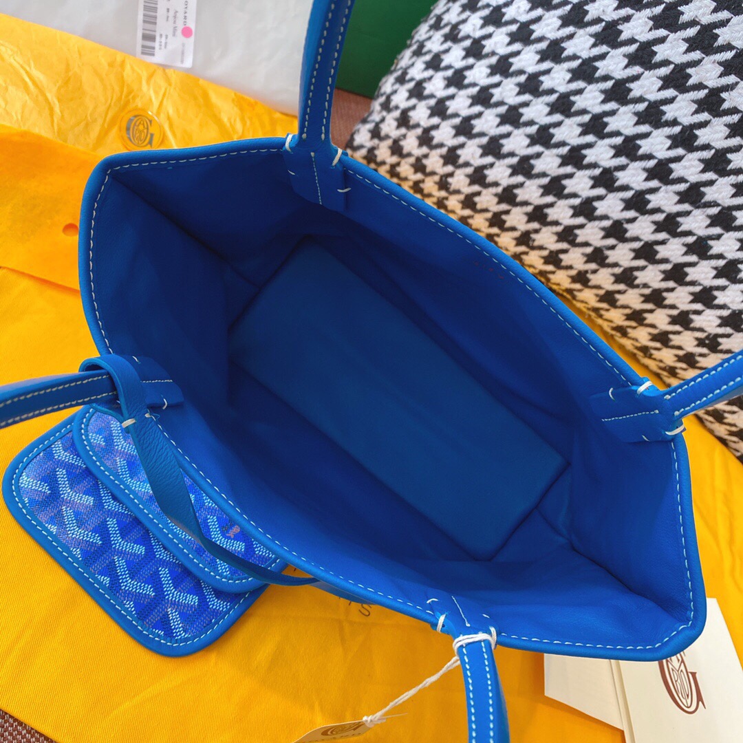 고야드 미니 앙주백 리버서블 스카이 블루