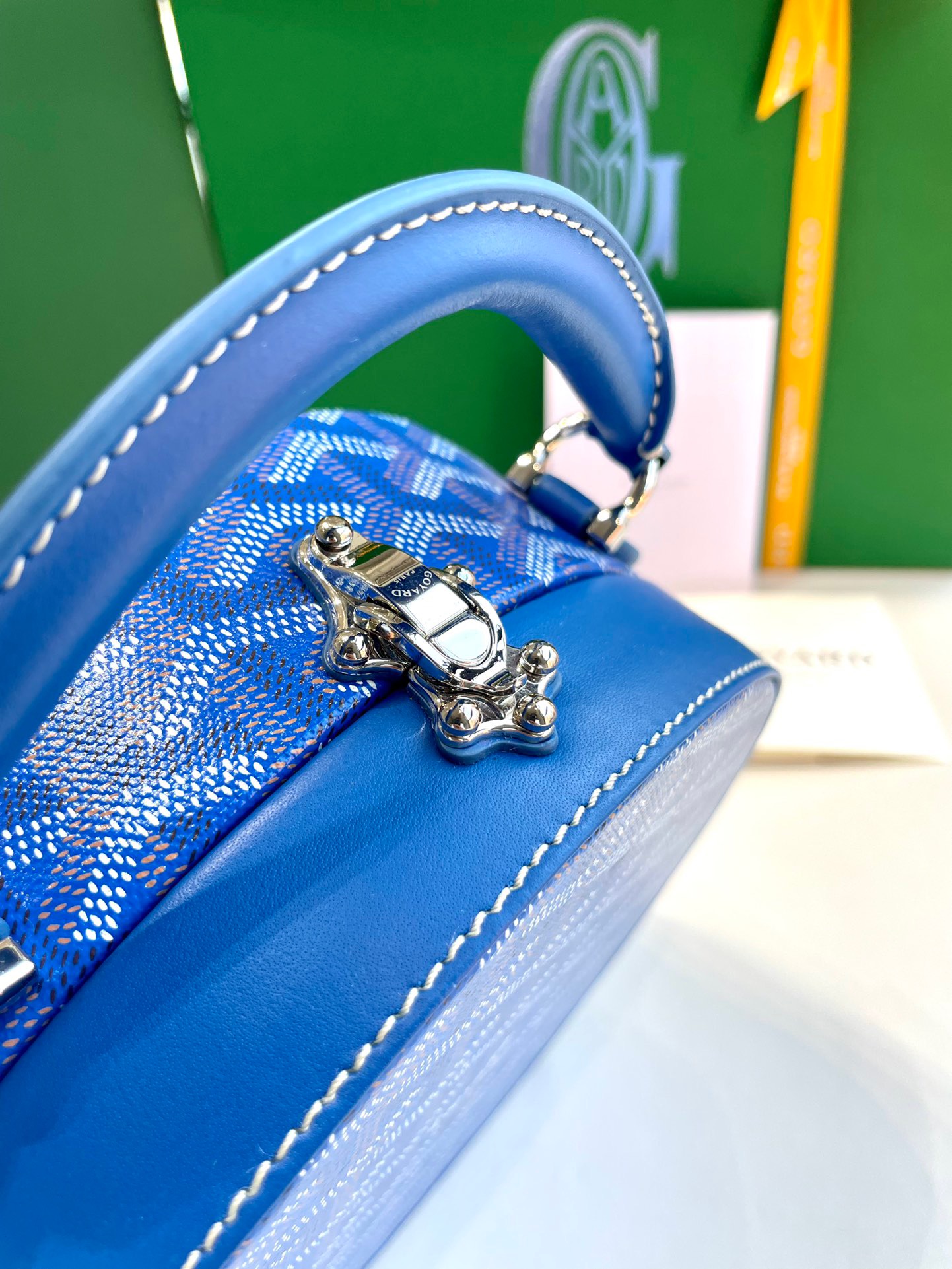 고야드 알토 후드백 스카이 블루