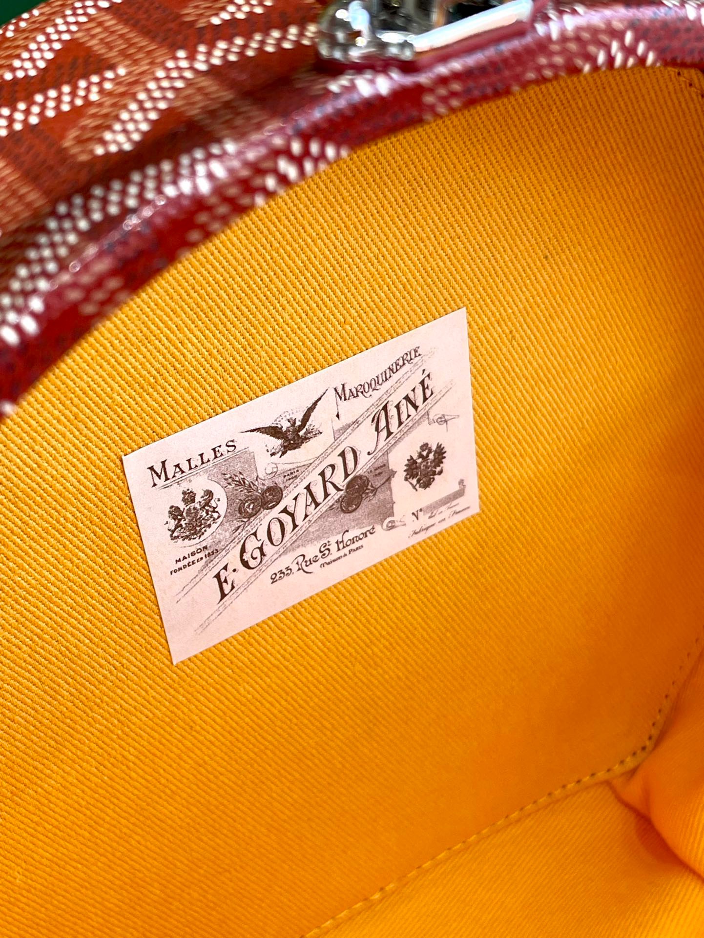 고야드 알토 후드백 레드