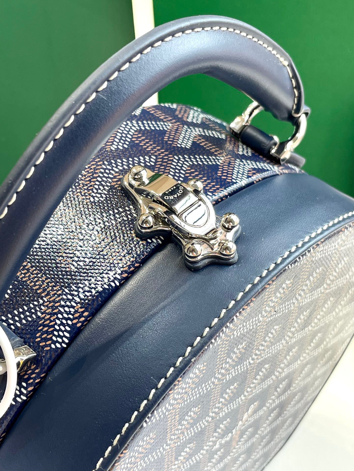 고야드 알토 후드백 마린 블루