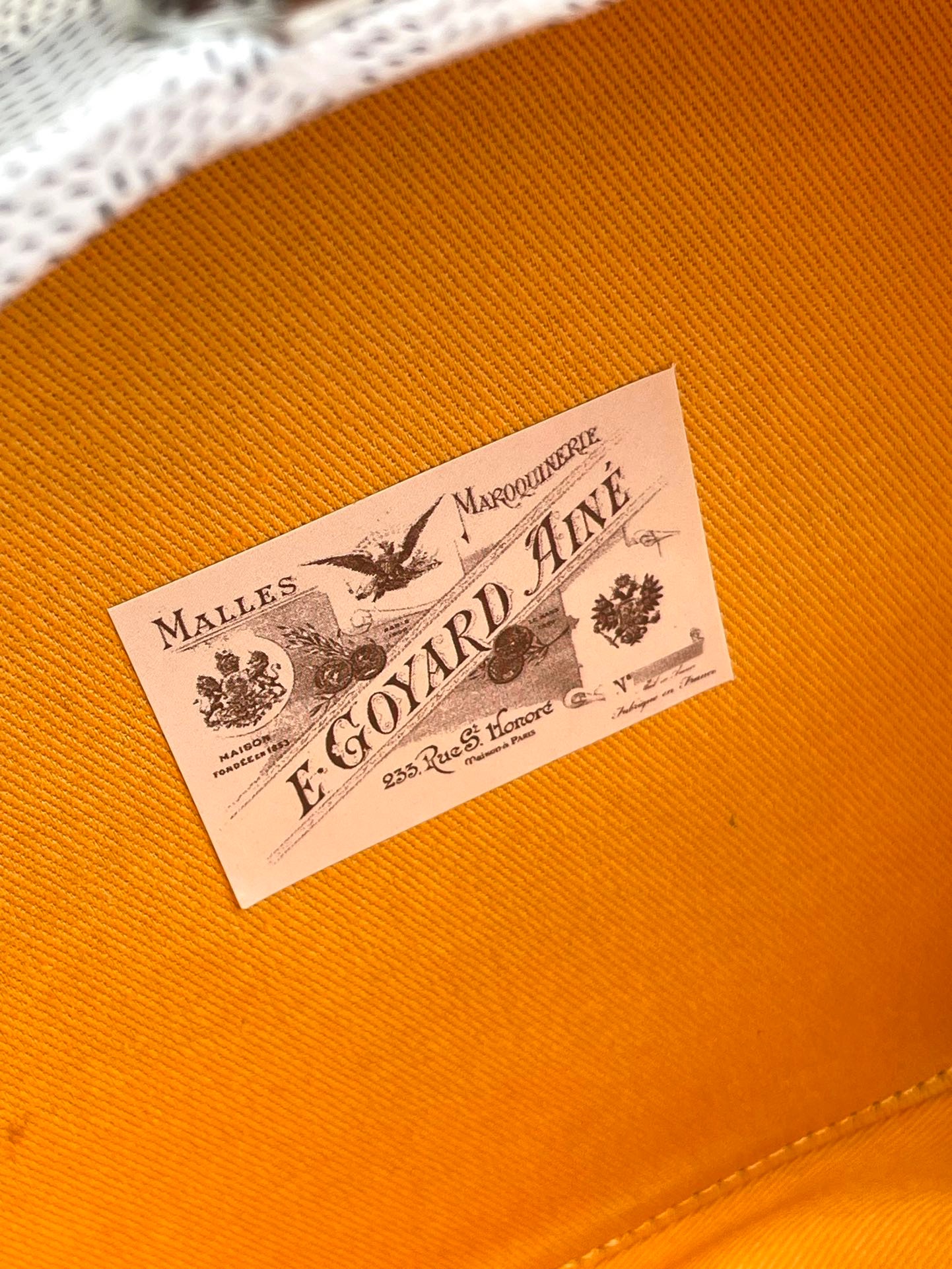 고야드 알토 후드백 화이트